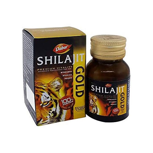 (Шиладжит Голд) – мумиё с золотом и шафраном / Shilajit Gold Dabur