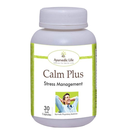 Ayurvedic Life "Calm Plus" - средство для снятия стресса, успокоительное.