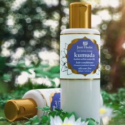 Кондиционер для волос - "Кумуда" Индийская белая лилия | Kumuda - Indian White Water Lily Silicone-Free Conditioner