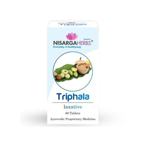 Трифала “НисаргаХербс” - очищение организма | Triphala NisargaHerbs – laxative