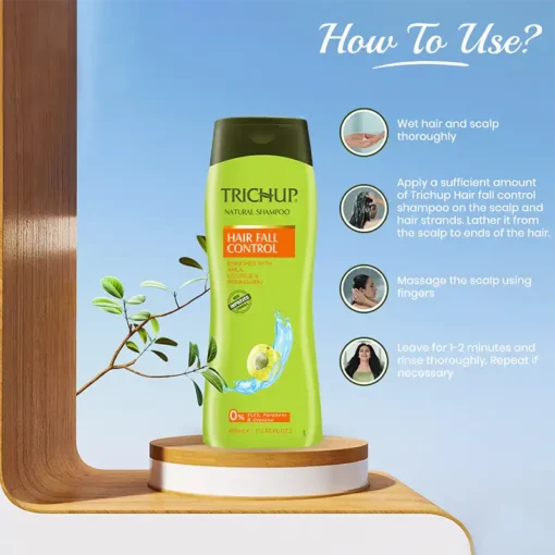 Шампунь против выпадения волос Тричуп - Trichup Herbal Shampoo Hair Fall Control