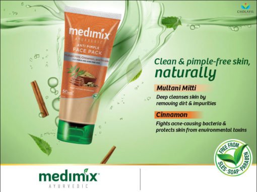 Medimix Ayurvedic Anti Pimple Face Pack (100ml)