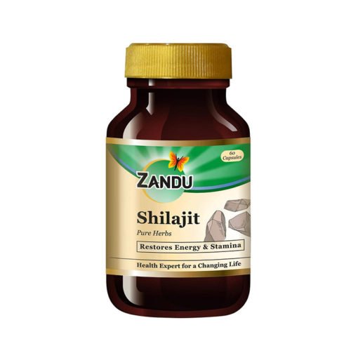 Капсула Шиладжит (мумиё) Zandu Shilajit