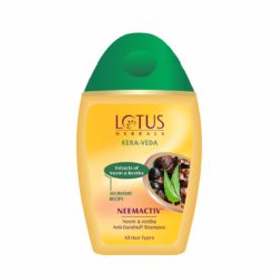 Lotus Herbals KERA-VEDA NEEMACTIV Neem & Reetha Anti Dandruff Shampoo 01