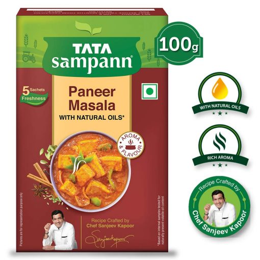 Панир (Сыр) масала с натуральными маслами - Tata Sampann Paneer Masala with Natural Oils