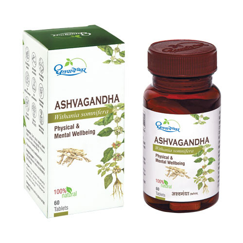 Ашваганда в форме таблеток от Дхутапапешвара | Dhootapapeshwar Ashvagandha Tablets